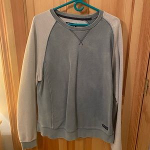 KITH mens XL crewneck sweatshirt. Pale baby blue color.